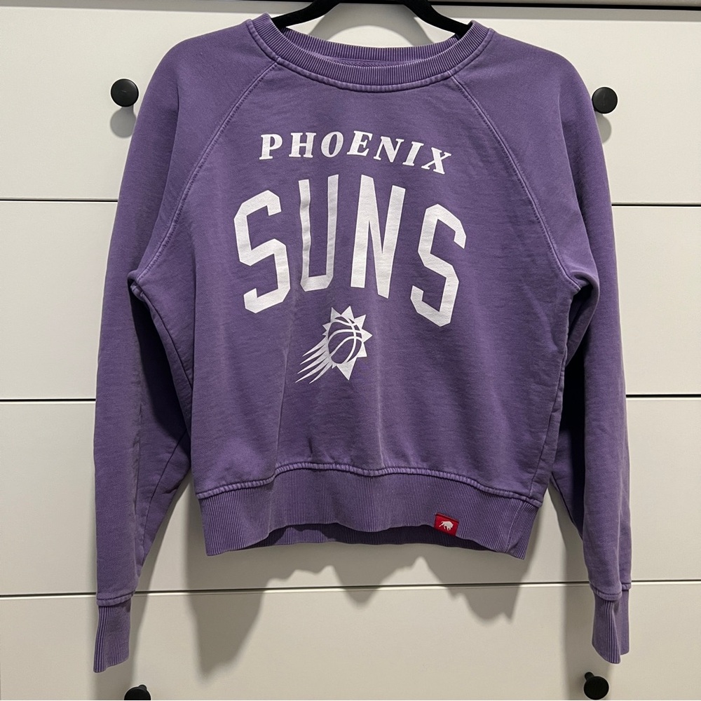 Sportiqe Apparel Co. Girls Purple Phoenix Suns Sweatshirt, Size: Small